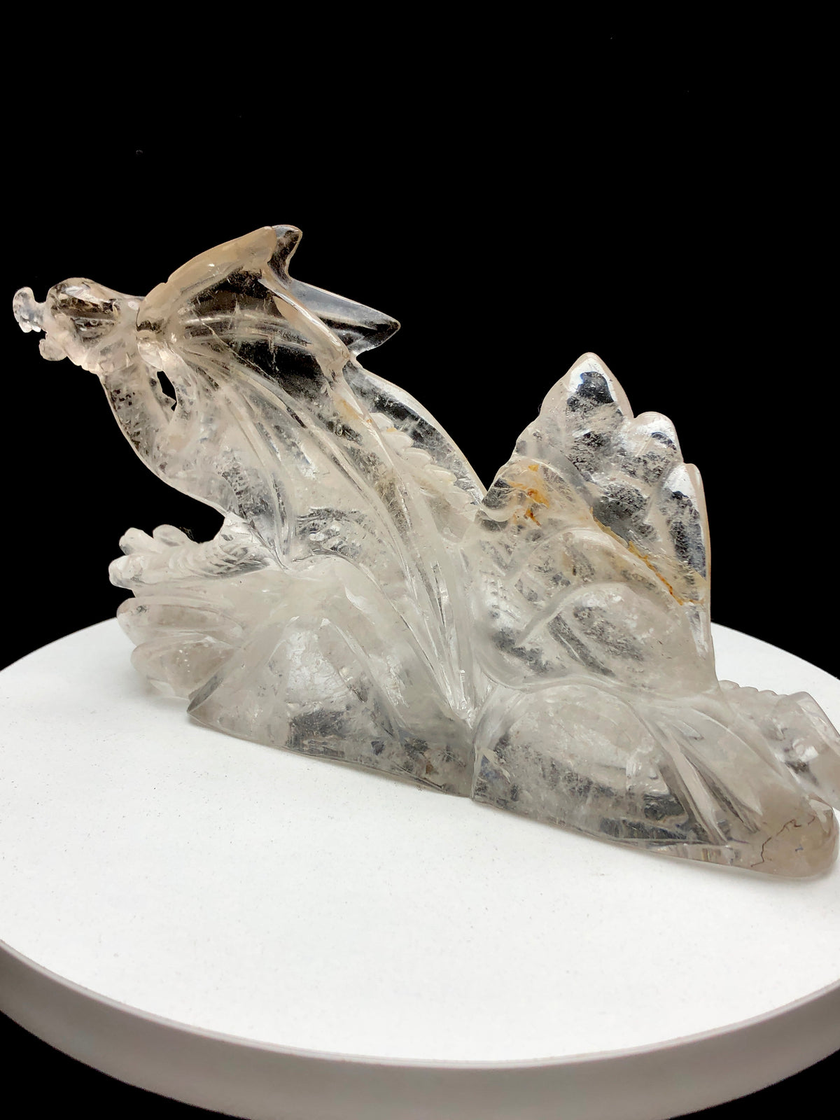 Clear Quartz Dragon
