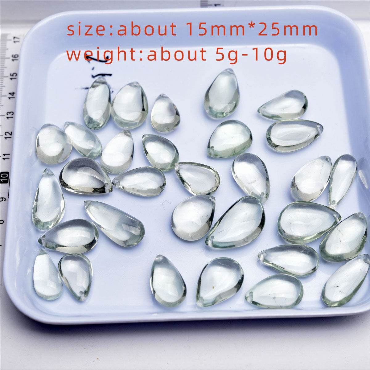 Larmogutaj pendantoj el naturaj kristaloj/gemoj【3-15 USD ĉiu】 