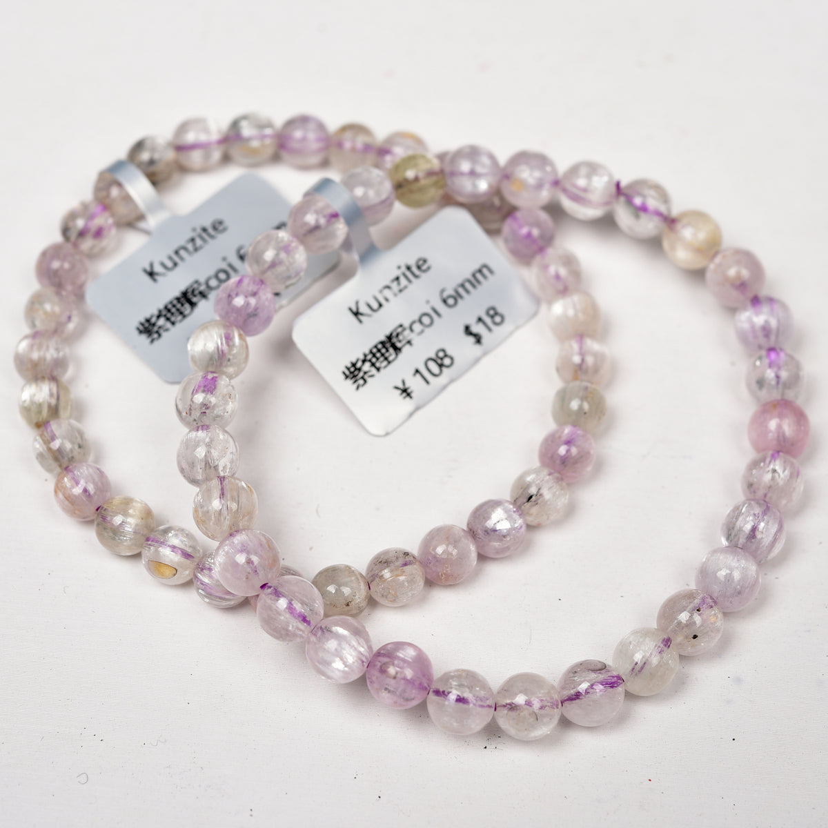 kunzite bracelet
