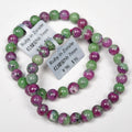 ruby in zoisite bracelet