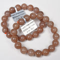 persikkolora lunŝtona braceleto 