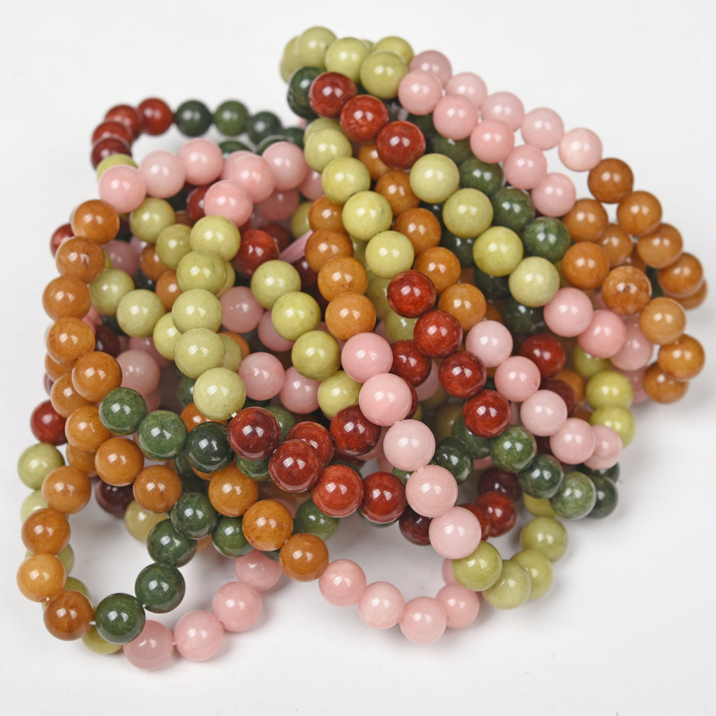 Get 10 Natural Crystal bracelets for $19（about 18 kinds ）
