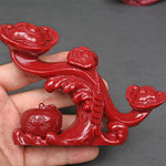 cinnabar carving