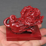 cinnabar carving