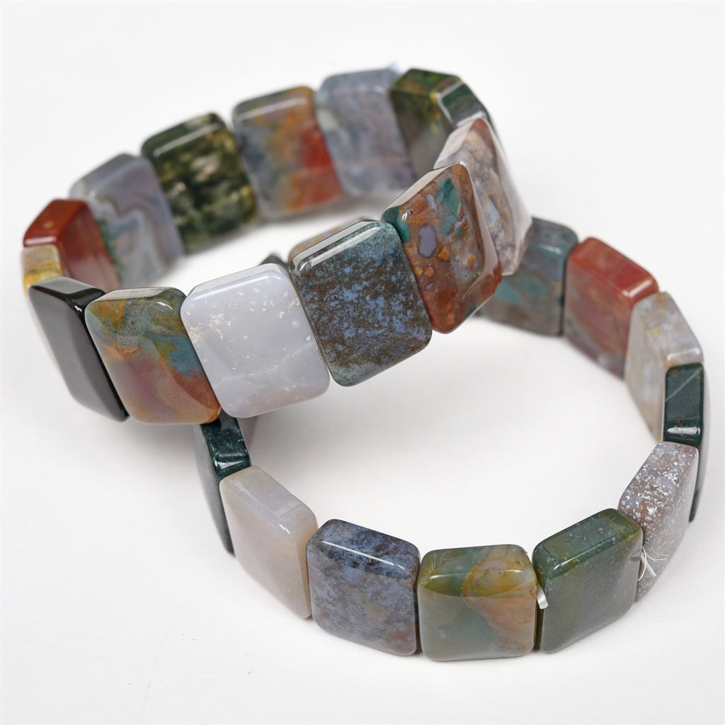 Nature crystal bangle