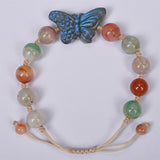 Labradorite Butterfly/elephant Handmade DIY Bracelet