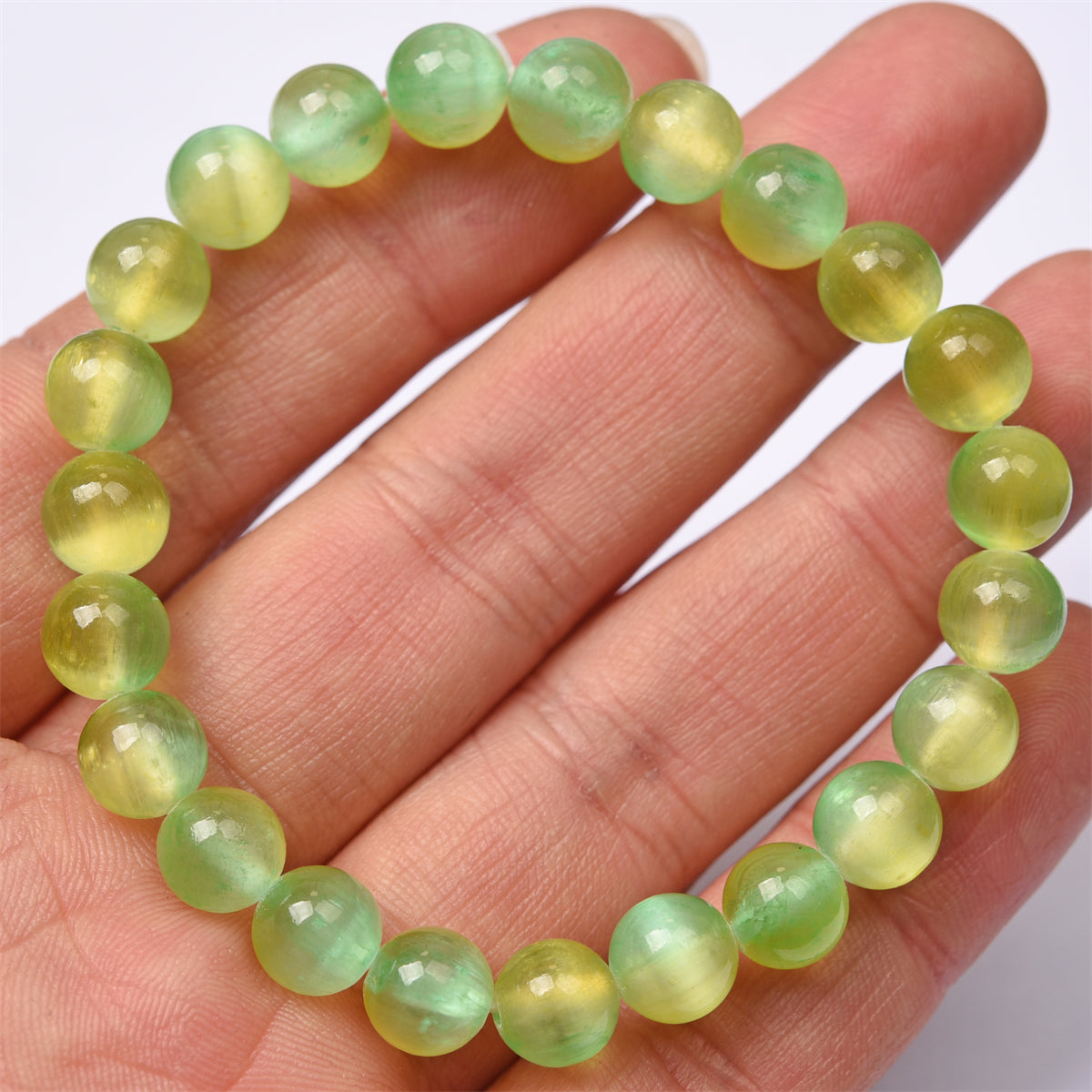 Aura Selenite bracelet（13 kinds color，$3.5 each）