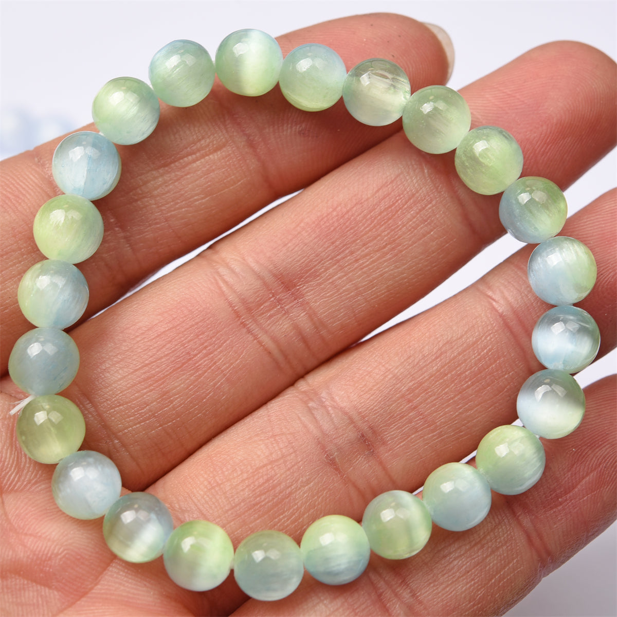 Aura Selenite bracelet（13 kinds color，$3.5 each）