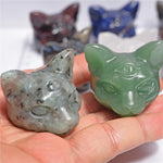 Egyptian Cat Head carving【$6each】