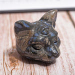 Egyptian Cat Head carving【$6each】