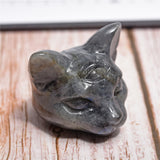 Egyptian Cat Head carving【$6each】