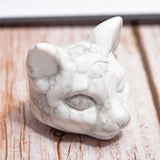 Egyptian Cat Head carving【$6each】