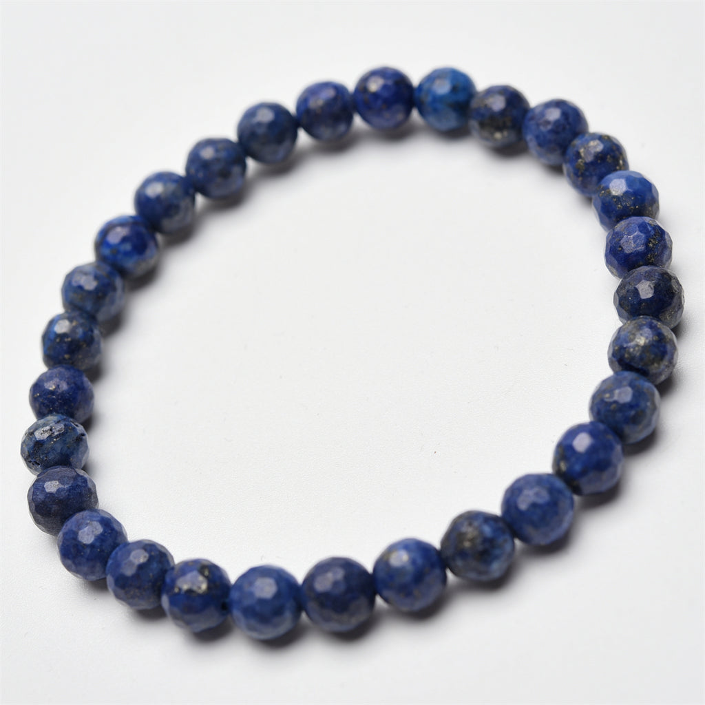 6mm faceted beads bracelet【$2-$2.5 each】