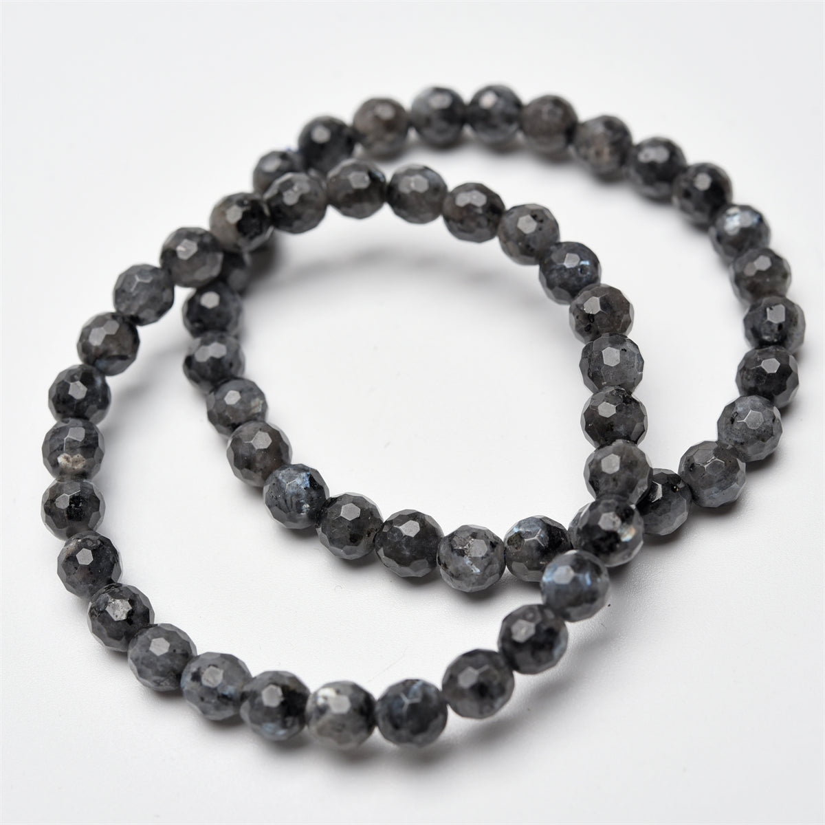 6mm faceted beads bracelet【$2-$2.5 each】