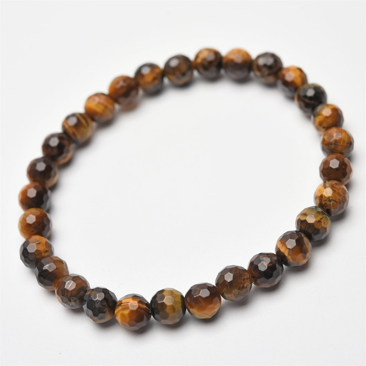 6mm faceted beads bracelet【$2-$2.5 each】