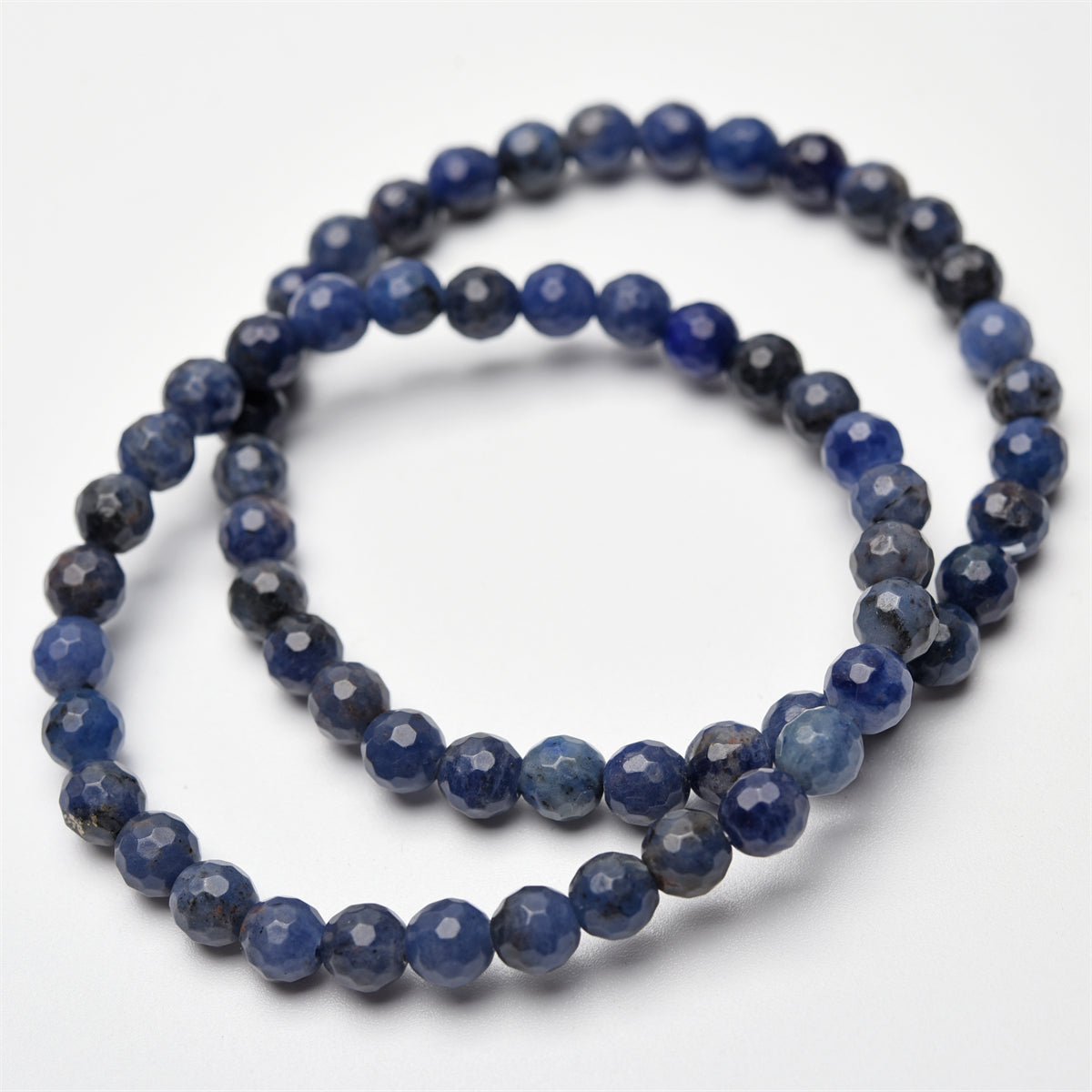 6mm faceted beads bracelet【$2-$2.5 each】