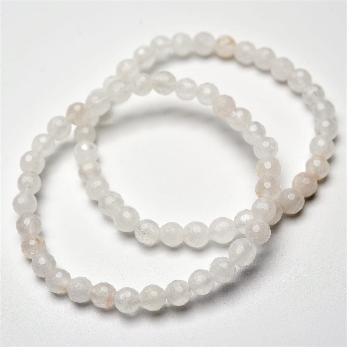 6mm faceted beads bracelet【$2-$2.5 each】