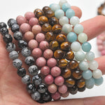 8mm faceted beads bracelet【$2.5-$3.5 each】
