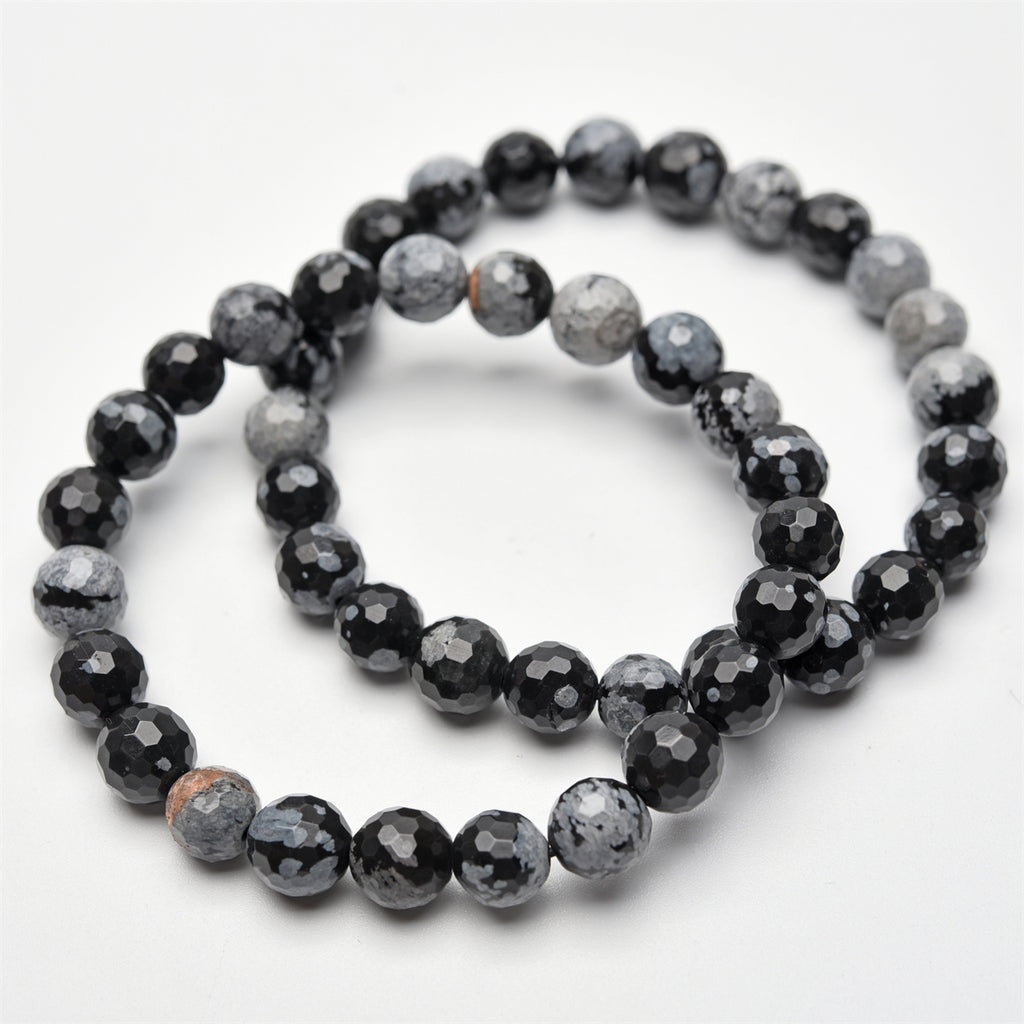 8mm faceted beads bracelet【$2.5-$3.5 each】