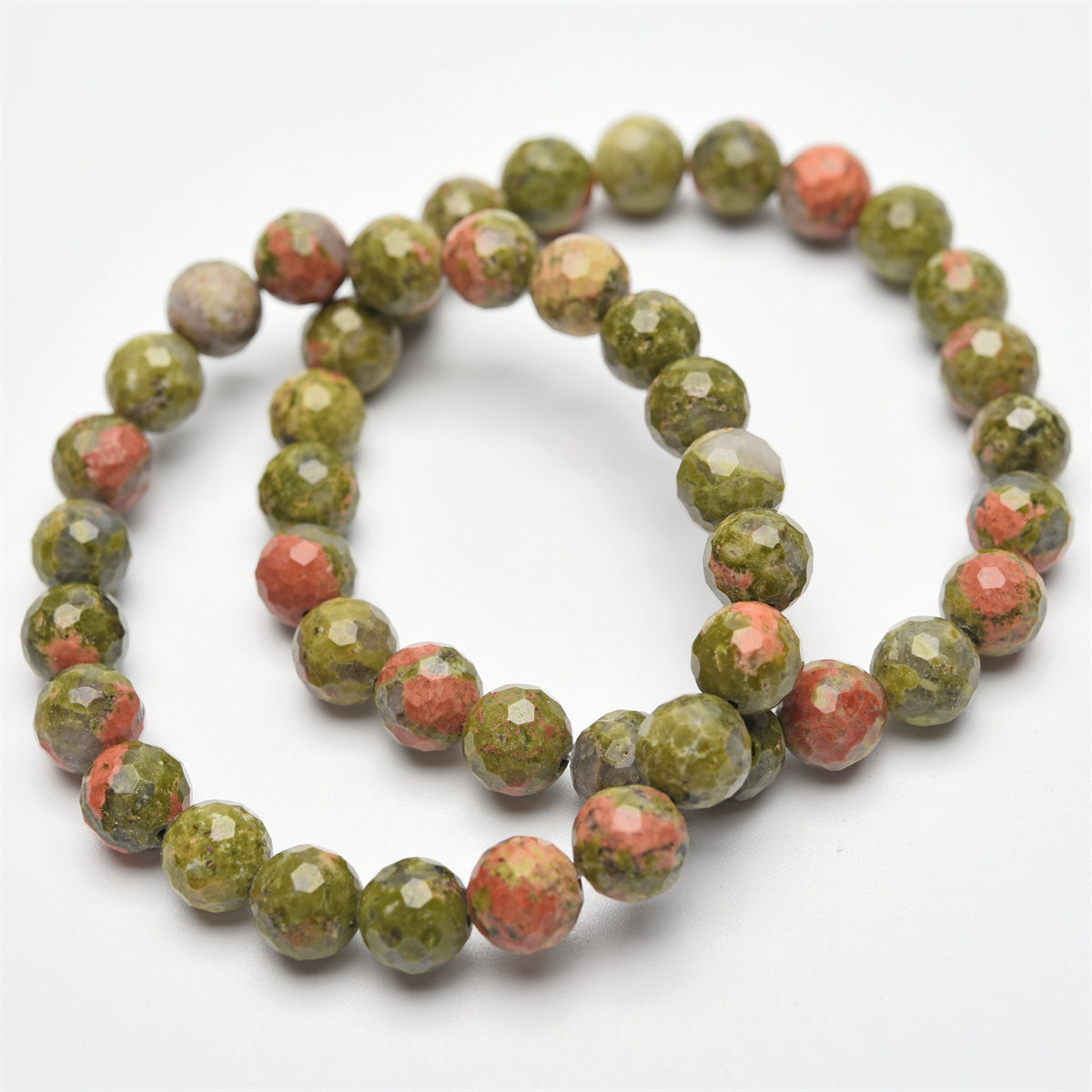 8mm faceted beads bracelet【$2.5-$3.5 each】