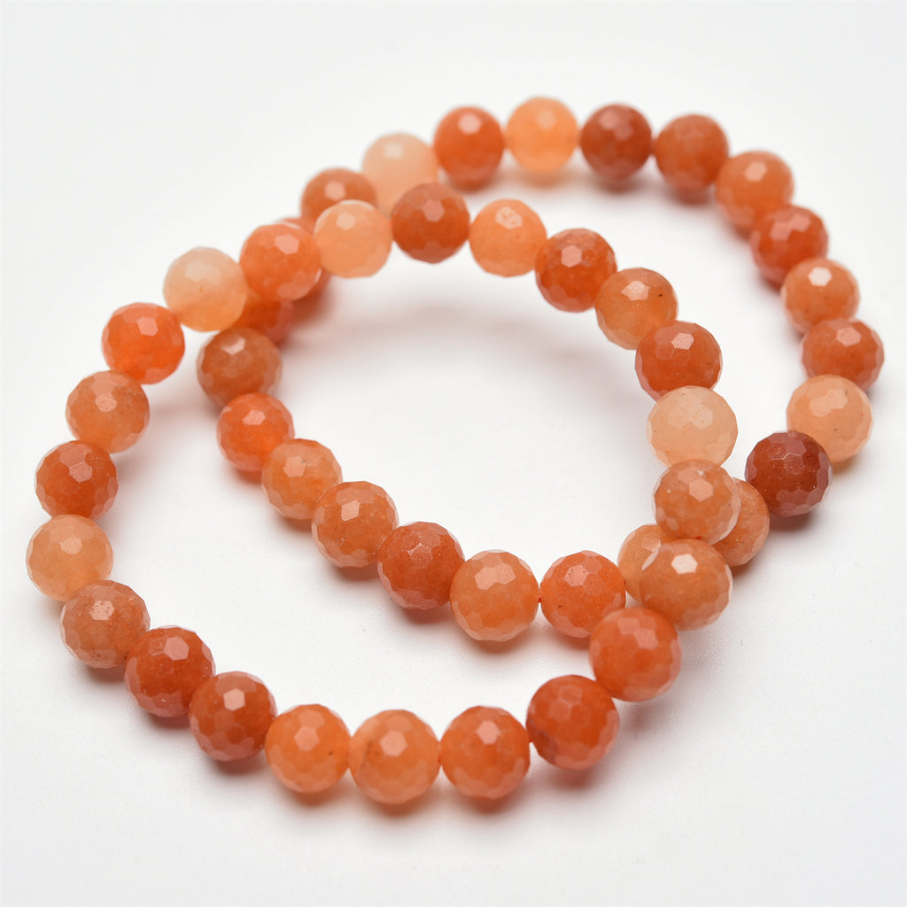 8mm faceted beads bracelet【$2.5-$3.5 each】