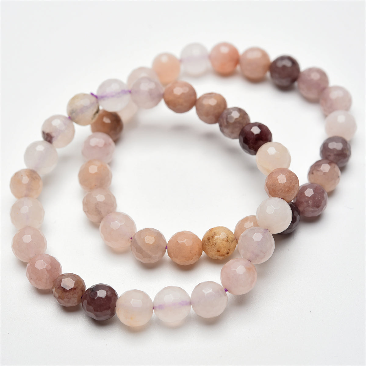 8mm faceted beads bracelet【$2.5-$3.5 each】