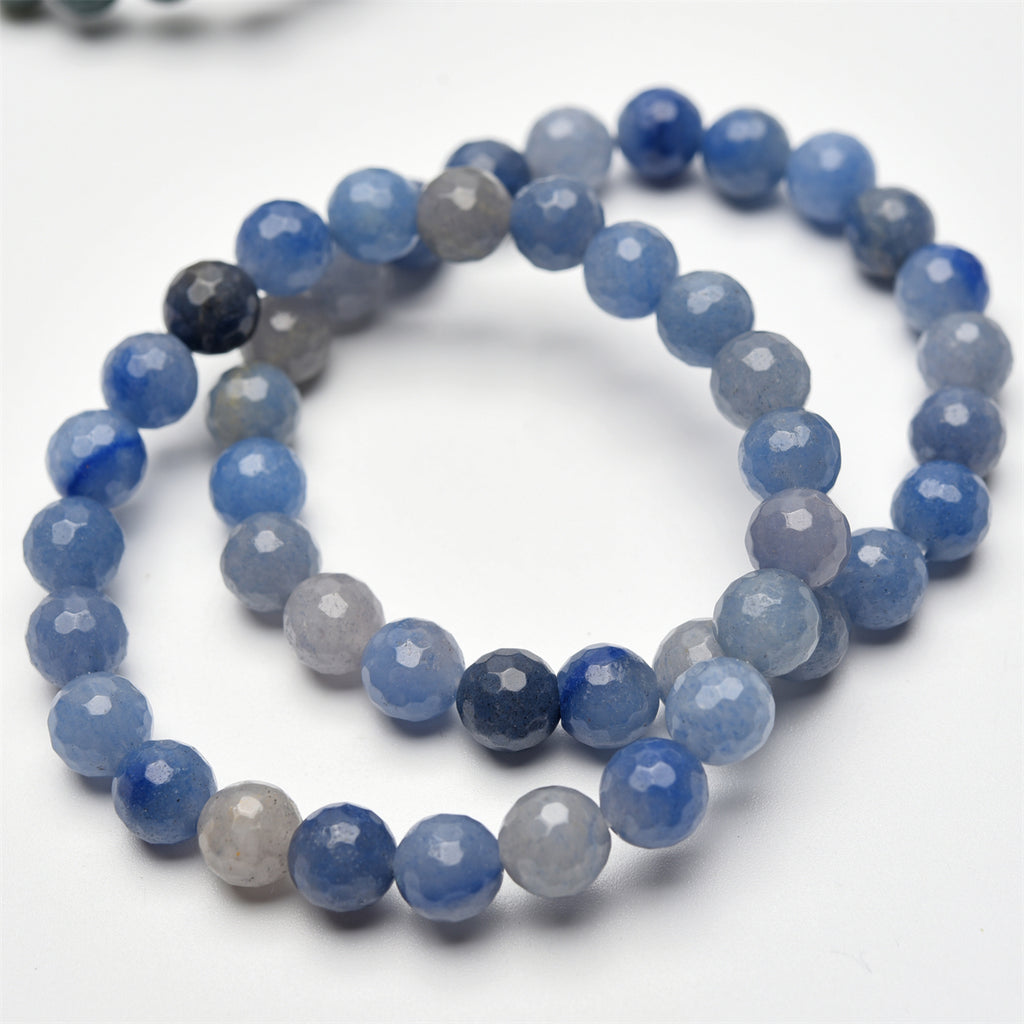 8mm faceted beads bracelet【$2.5-$3.5 each】