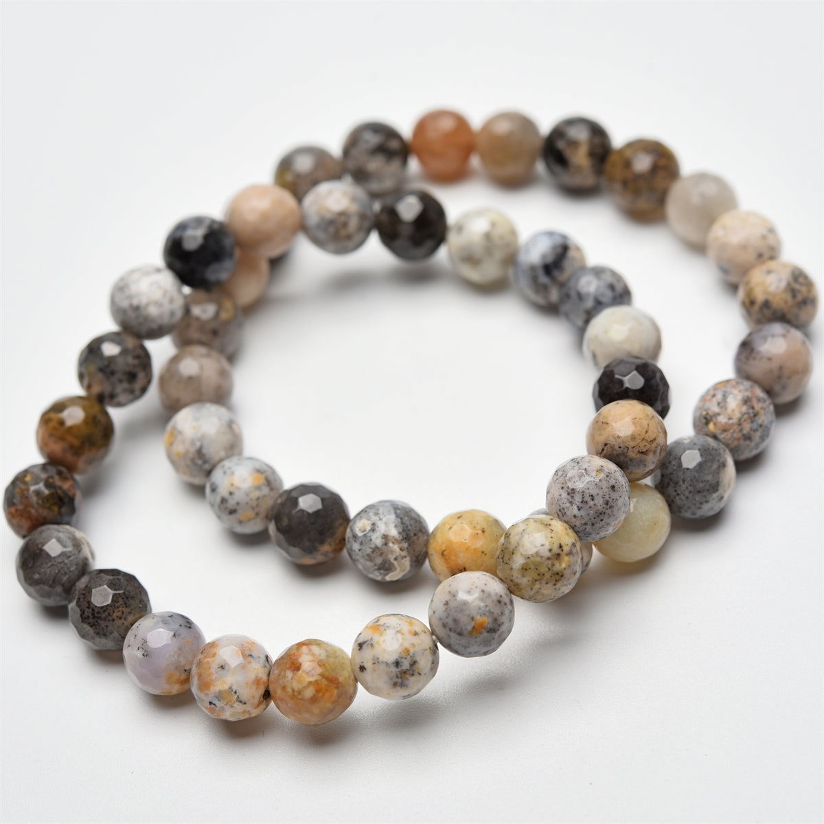 8mm faceted beads bracelet【$2.5-$3.5 each】