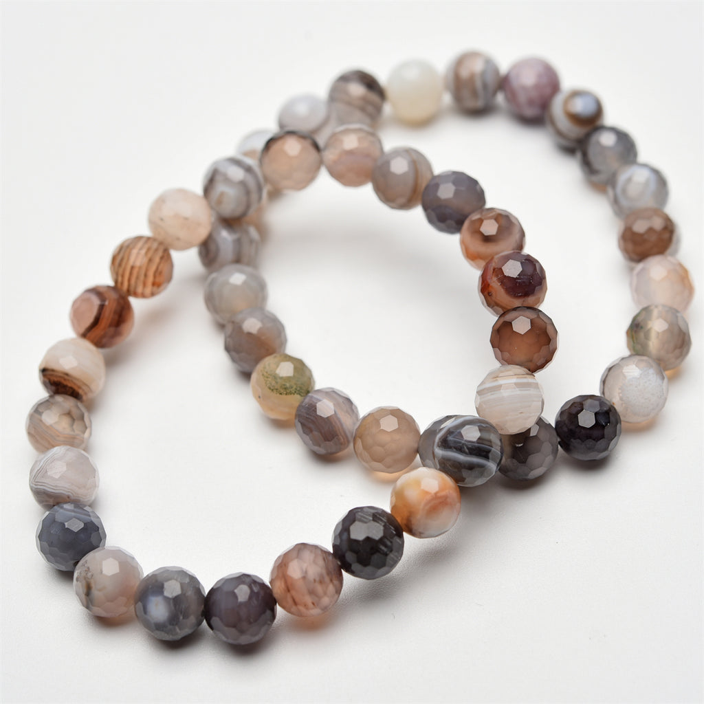 8mm faceted beads bracelet【$2.5-$3.5 each】