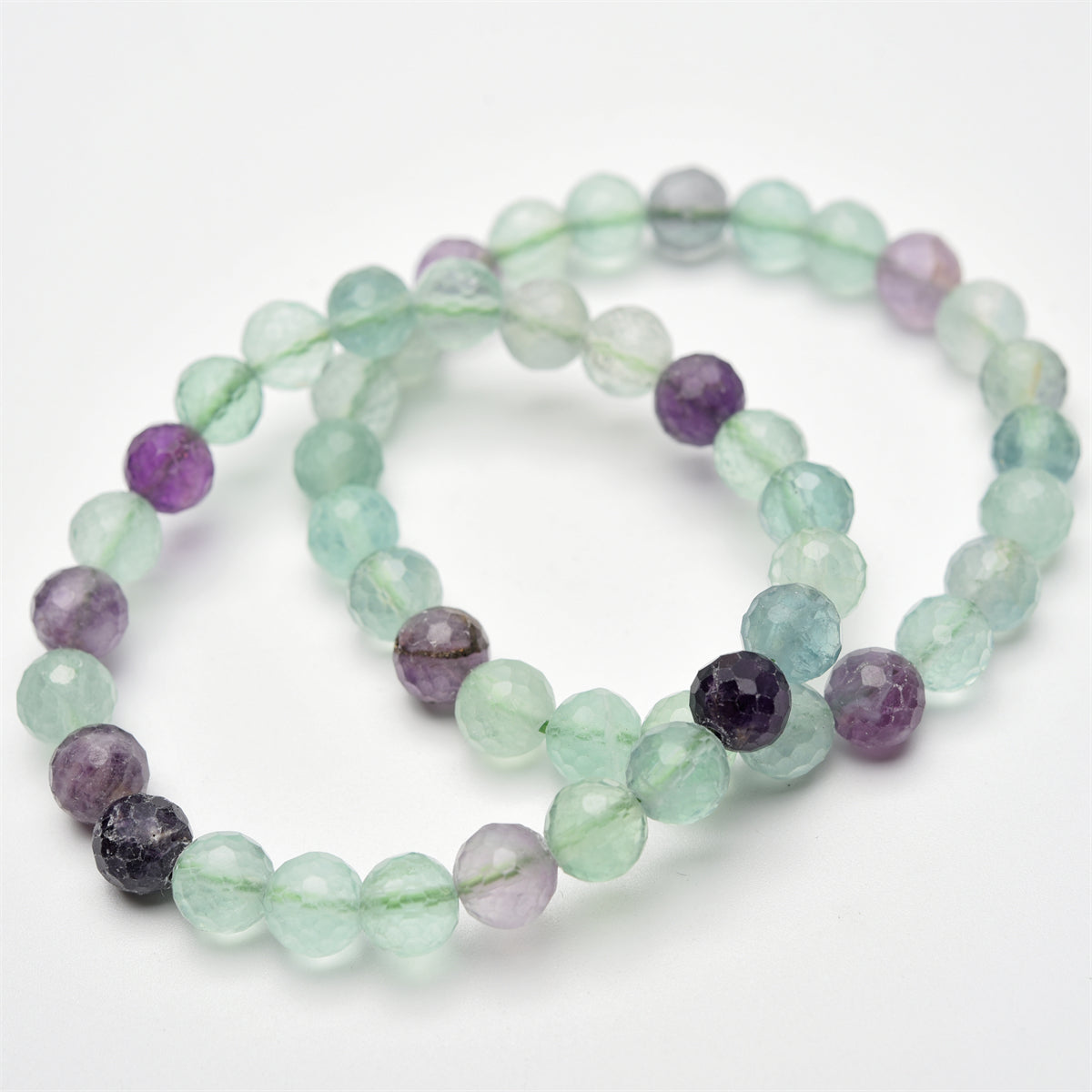 8mm faceted beads bracelet【$2.5-$3.5 each】