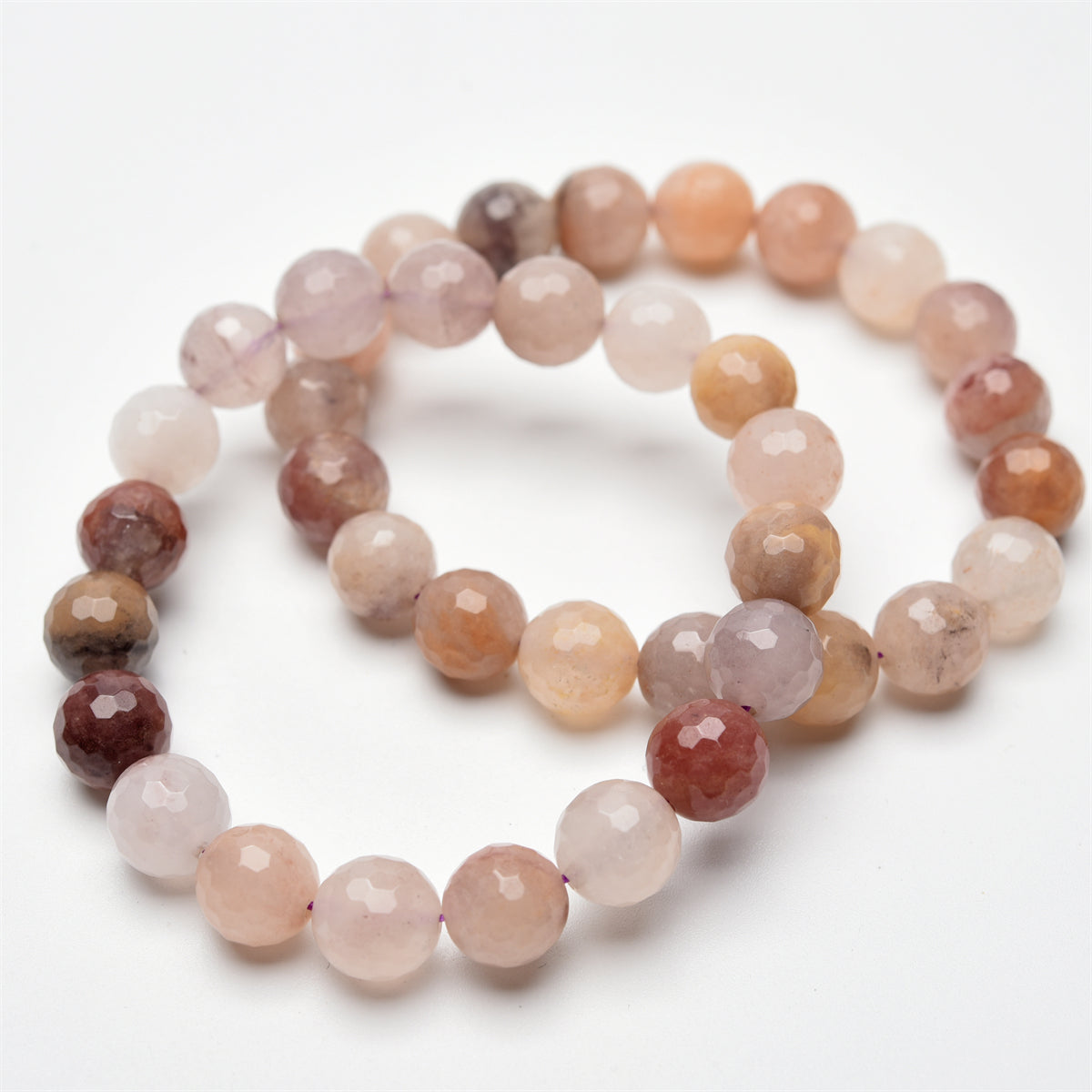 10mm faceted beads bracelet【$2-$4 each】
