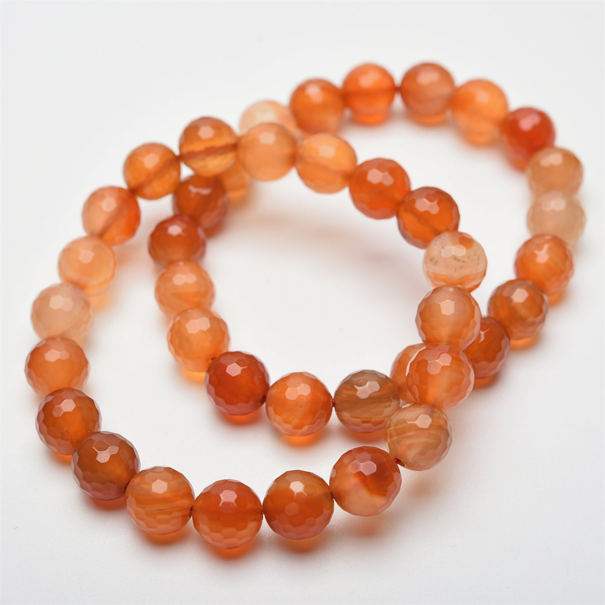 10mm faceted beads bracelet【$2-$4 each】