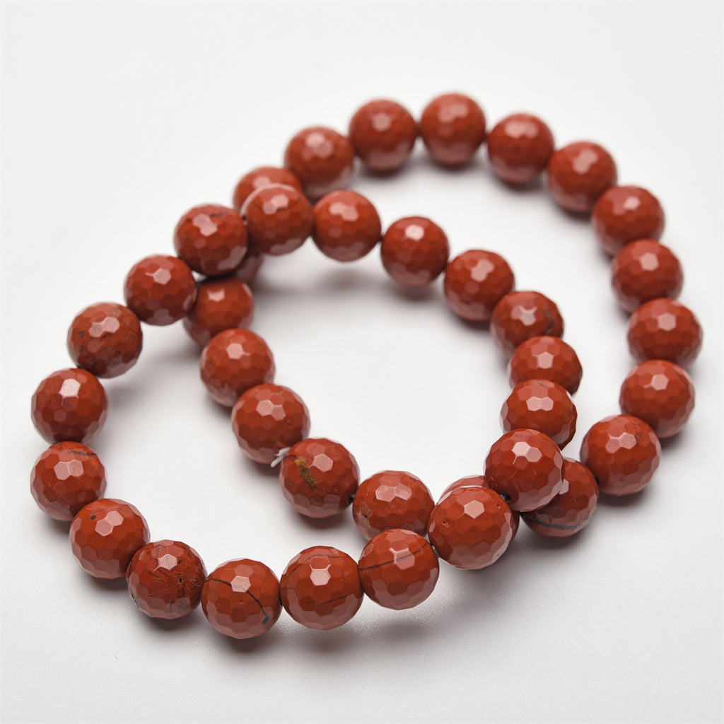 10mm faceted beads bracelet【$2-$4 each】