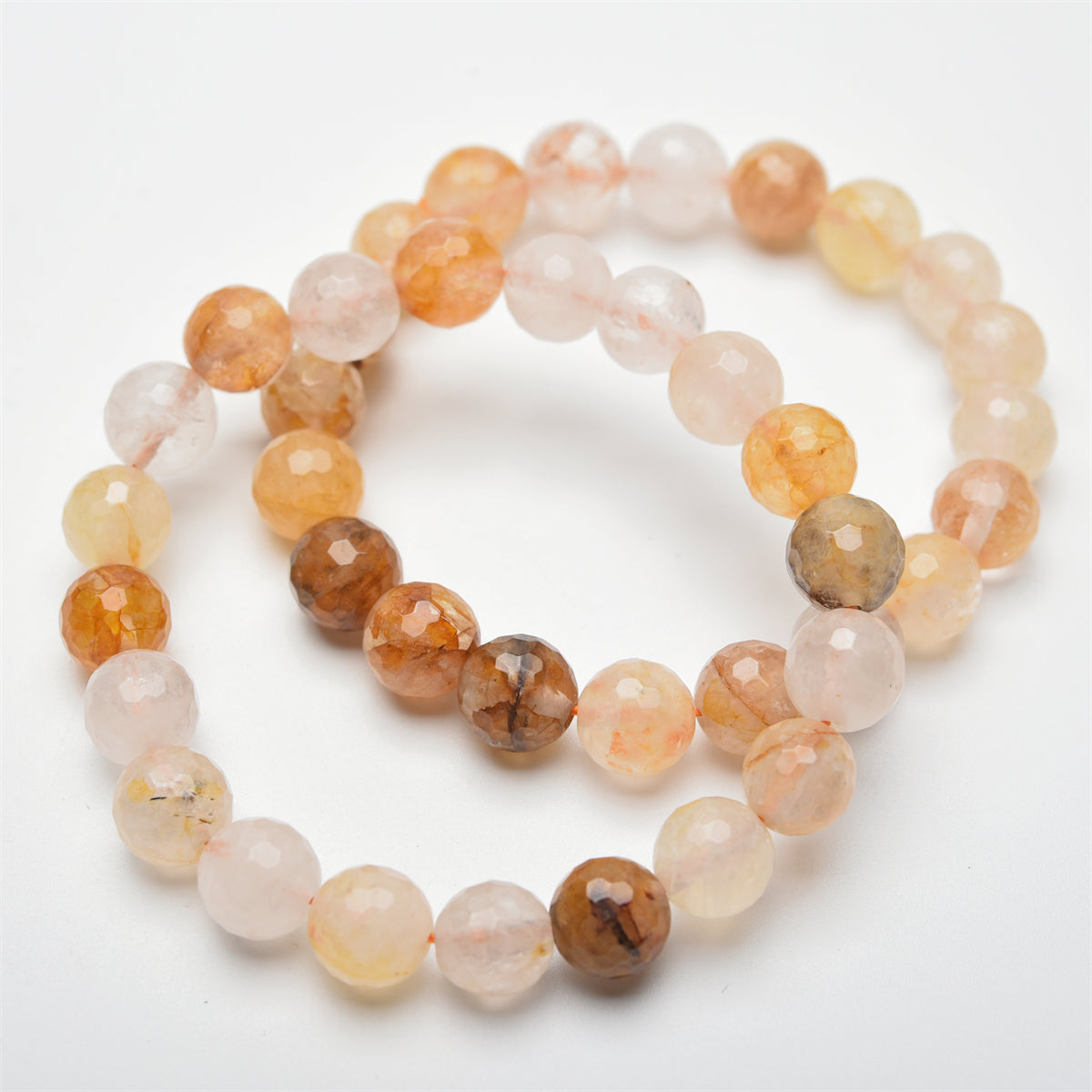 10mm faceted beads bracelet【$2-$4 each】