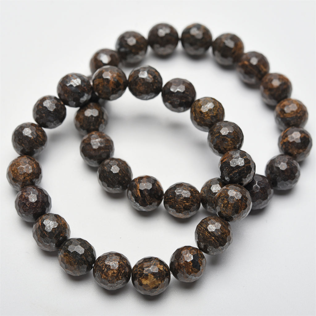 10mm faceted beads bracelet【$2-$4 each】