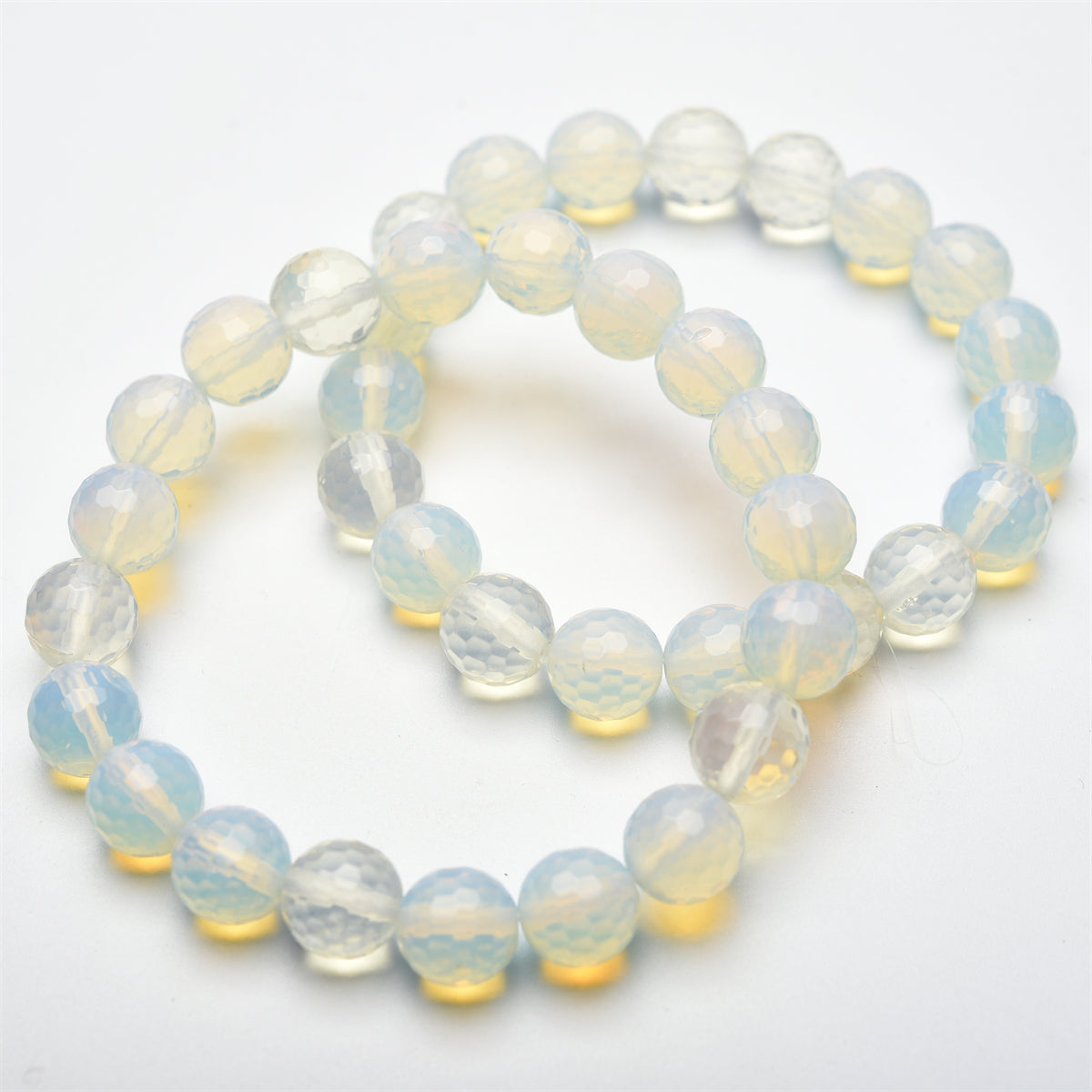 10mm faceted beads bracelet【$2-$4 each】