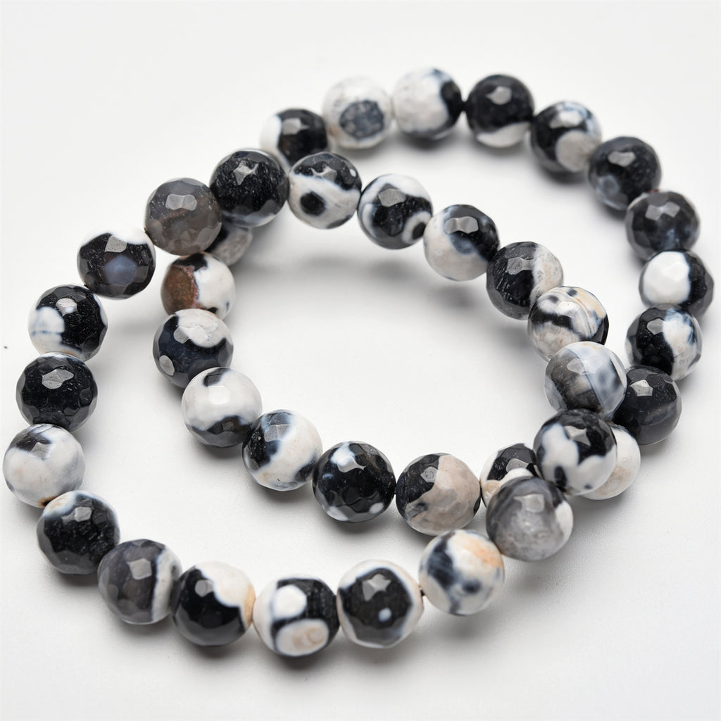 10mm faceted beads bracelet【$2-$4 each】