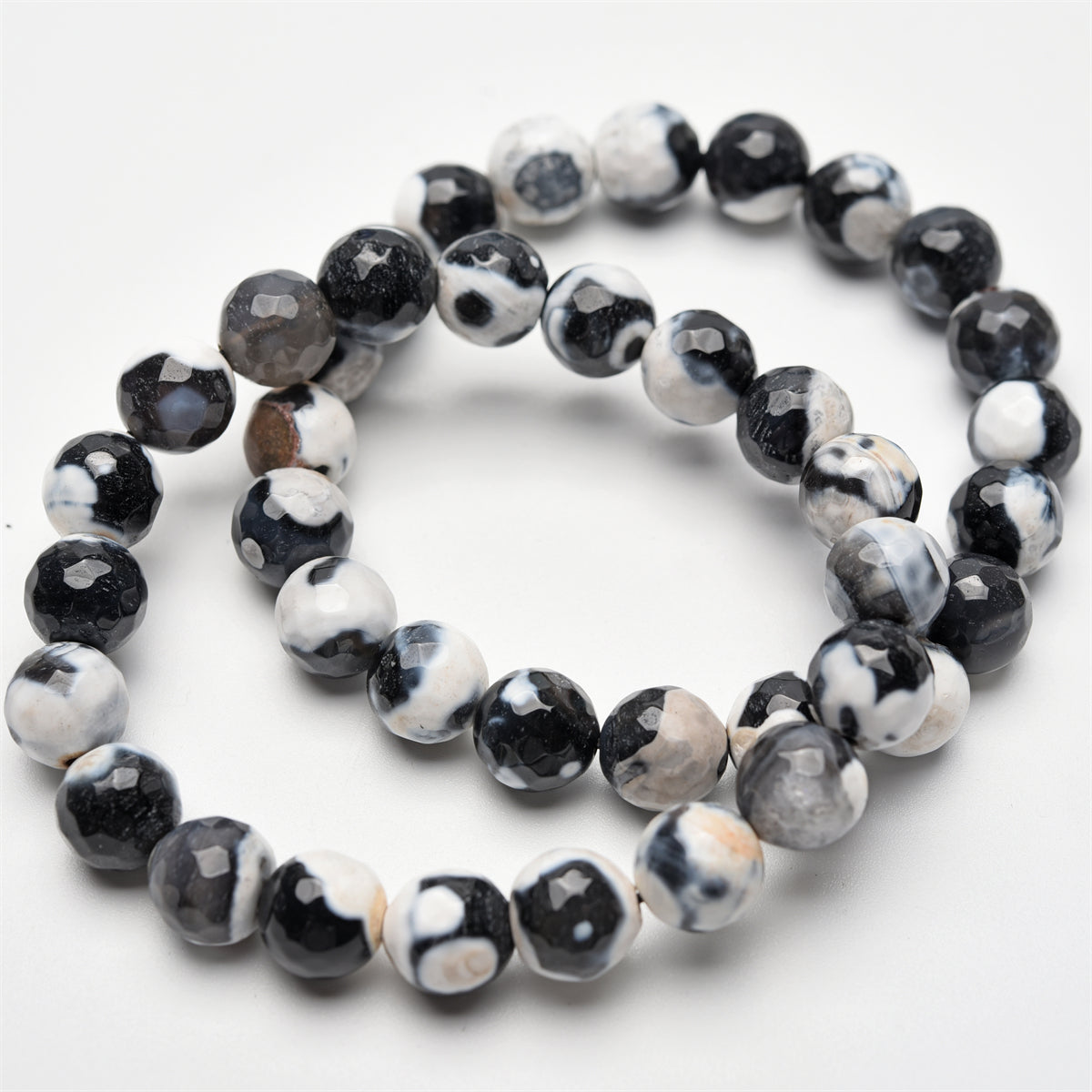 10mm faceted beads bracelet【$2-$4 each】