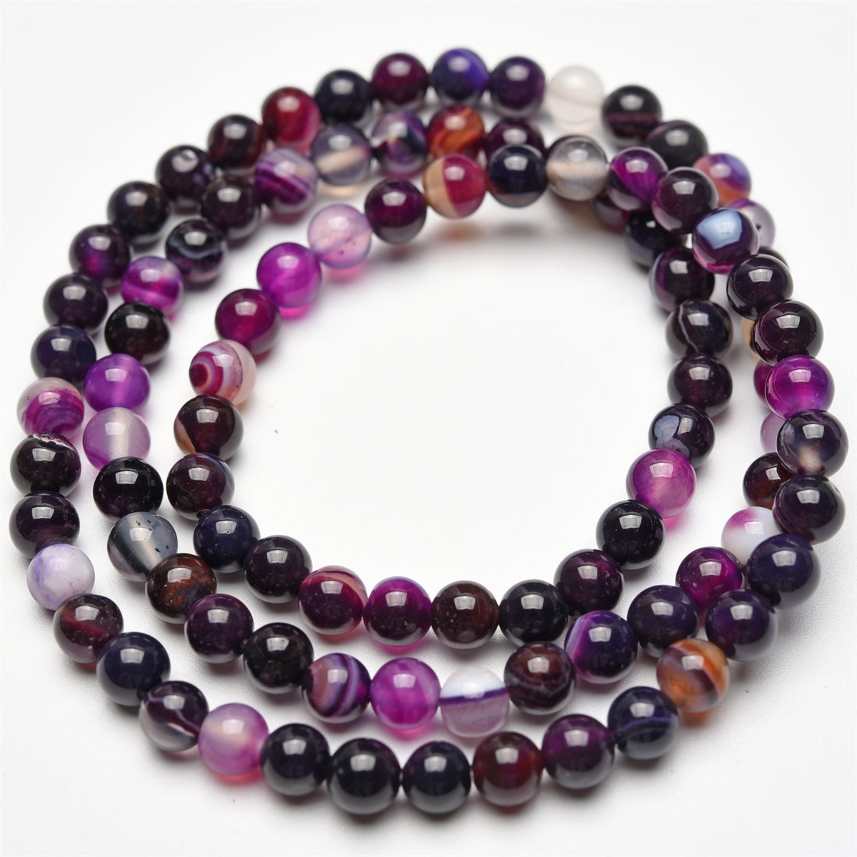 6mm crystal necklace【68 kinds，$4-$6 each】