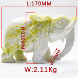 Crystal Elephant Carvings【 Big size】