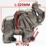 Crystal Elephant Carvings【 Big size】