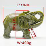 Crystal Elephant Carvings【 Big size】