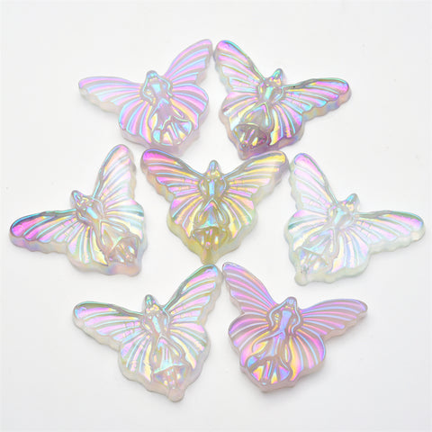 Aura fluorite butterfly carvings【$5/$4.5 each】