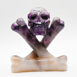 Crystal skull carvings【2 kinds $32-$55 each】