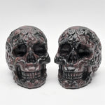 Crystal skull head carvings【2kinds $55 each】