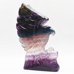 Fluorite Engle carvings【4designs $45-$110 Each】