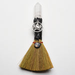 Handmade Crystal Broom carvings【5kinds $6/$5 Each】