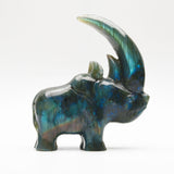 Labradorite animal carvings【Owl & Rhino】