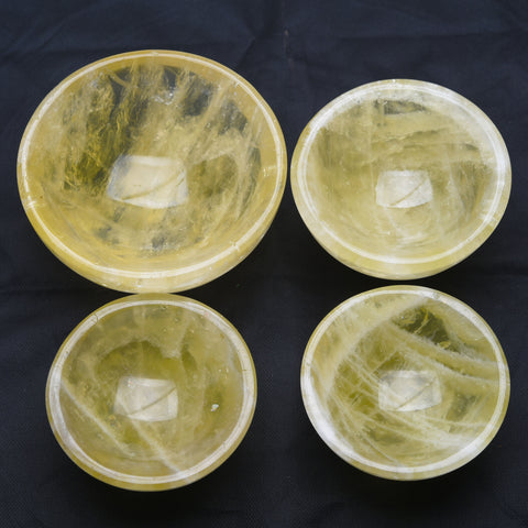 Citrine bowl carvings【3 sizes】