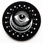 Obsidian Round Plate【36 designs gold&silver&pink】